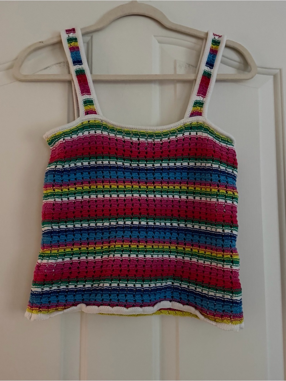 GAP Multicolor Crochet Tank Top - Sz S